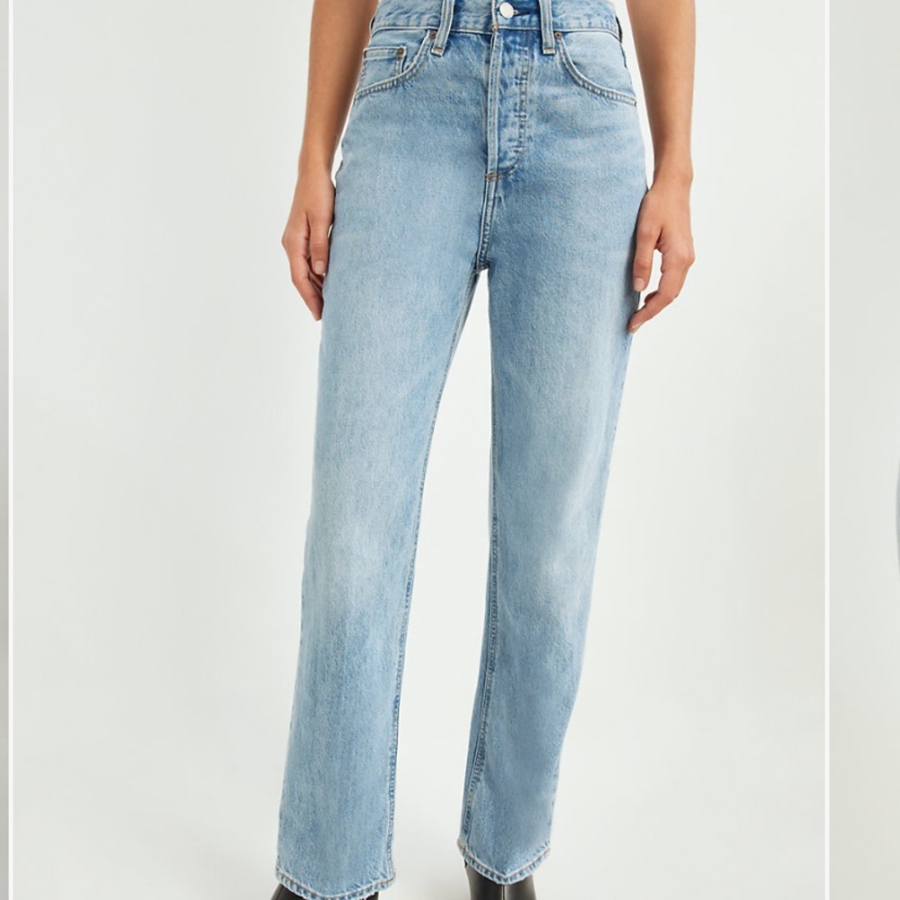 Aritzia Denim Forum The Joni High Rise Loose Jeans